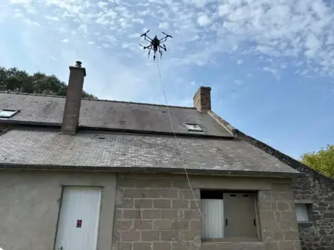 Nettoyage gouttière à Tinténiac - image 2