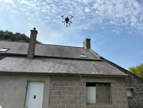 Nettoyage panneau solaire Saint-Jouan-des-Guérets-1