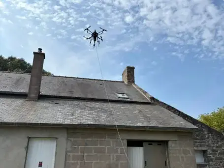 Nettoyage toiture à Tinténiac - image 3